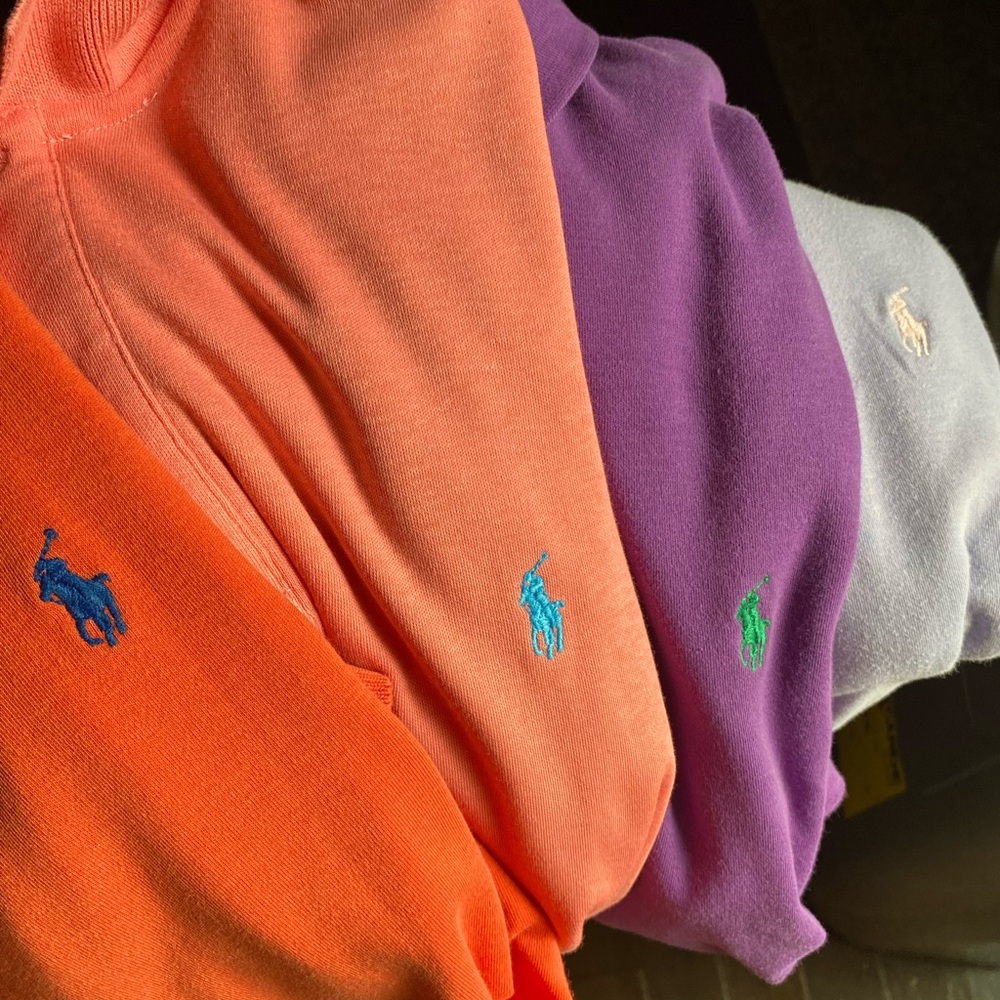 Ralph Lauren Men's Polo 4 set- Orange and Purple